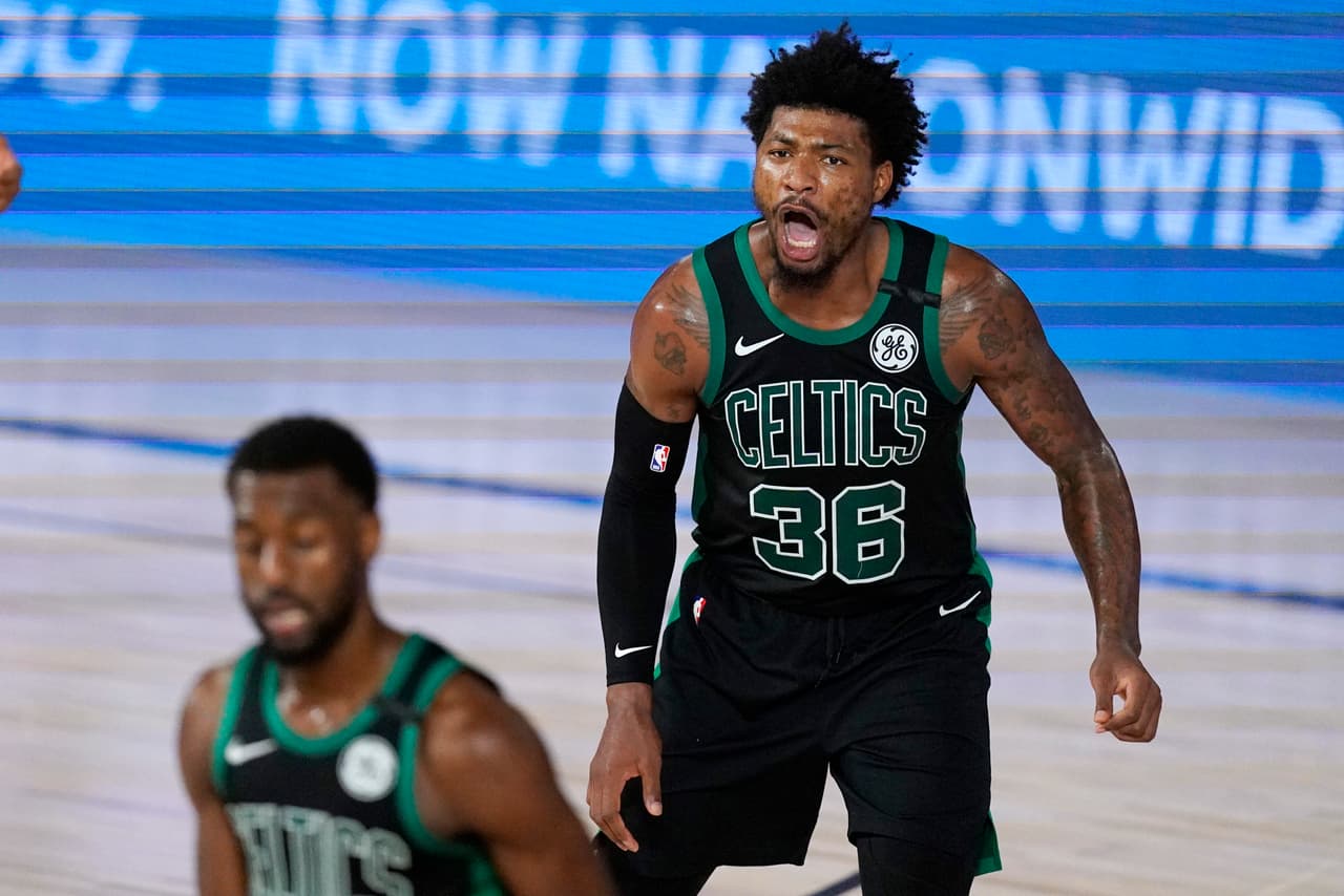 Marcus Smart ganó el premio al Jugador Defensivo del Año de la NBA