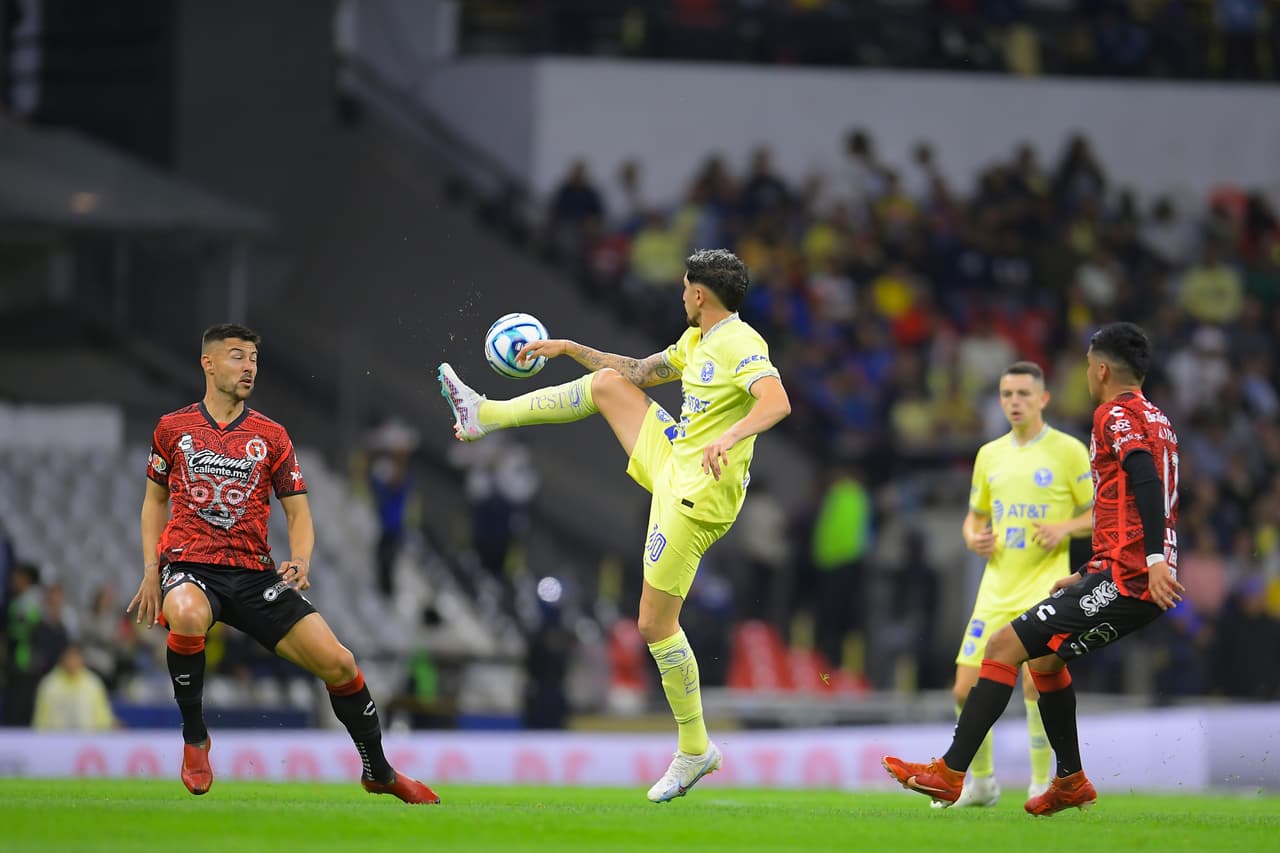 América volvió a ganar en la Liga MX, a costa de Tijuana