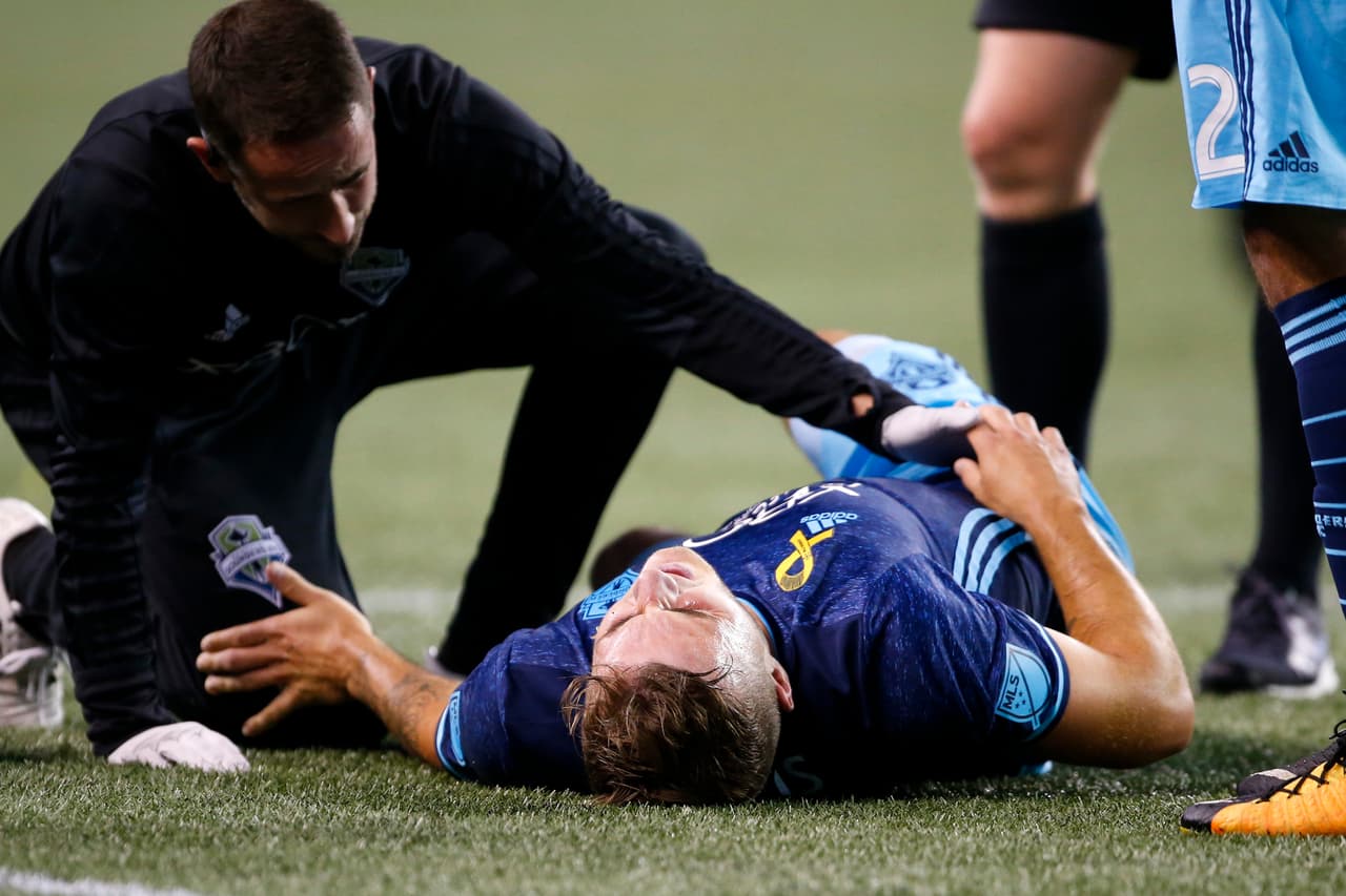 Todavía se desconoce el alcance de la lesión sufrida por Jordan Morris.