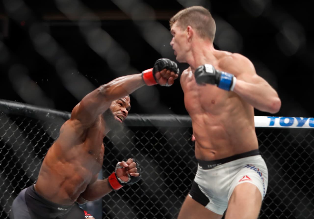 El estilo de karate de Stephen Thompson no fue suficiente para arrebatarle el cetro welter a Tyron Woodley.