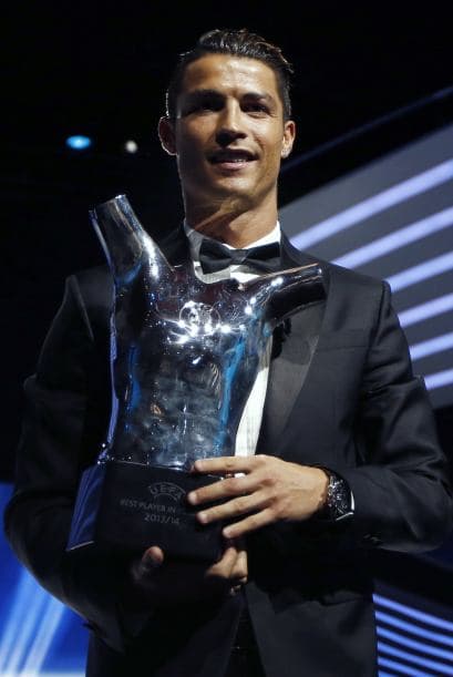 Cristiano con otro trofeo para su cuenta personal.