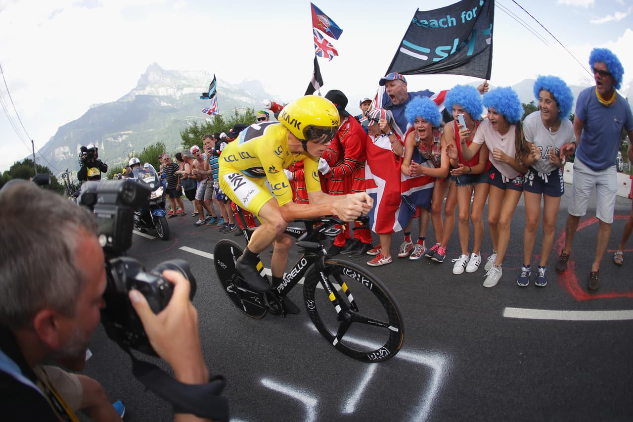 Froome se convirtió en el referente de la grandeza al llevar el amarillo que identifica al líder del Tour de Francia de manera constante y ganarse el respeto y admiración del mundo del ciclismo.