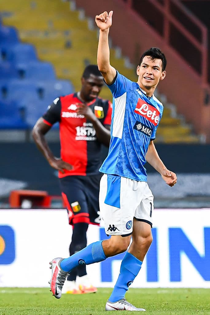 Hirving Lozano, cuarto mejor anotador del Napoli