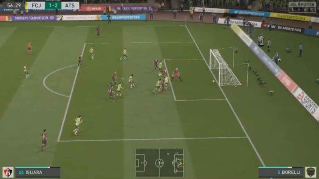 En el futbol virtual, Atlas goleó 4-1 a la escuadra fronteriza que se perfila a la ‘fiesta grande’ de las consolas.