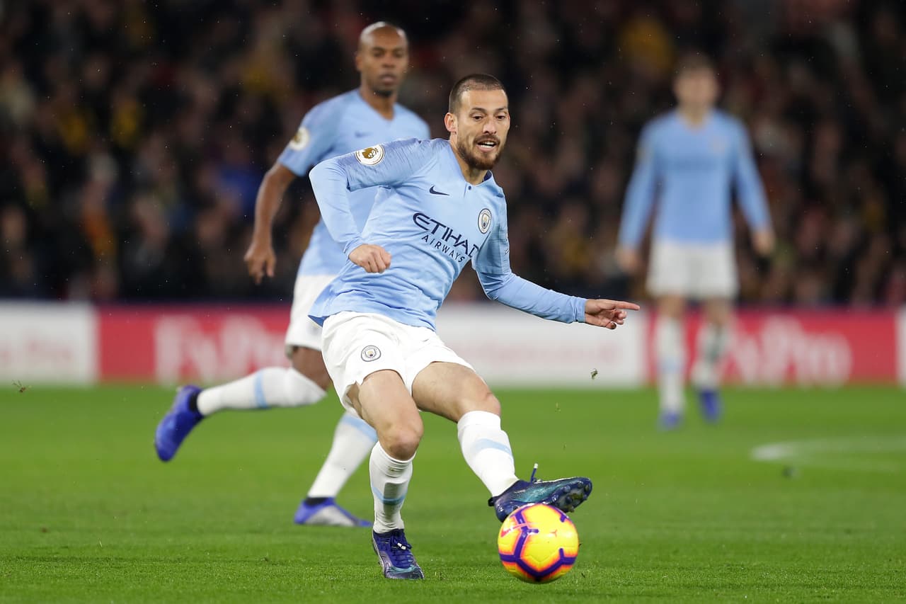 <b>Volante: </b>David Silva (Manchester City)