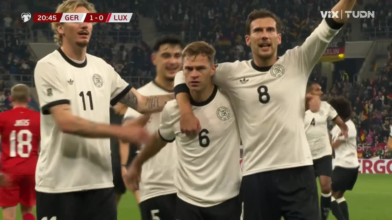 ¡Perfección! Kimmich no falla desde el punto penal para el 2-0 de Alemania
