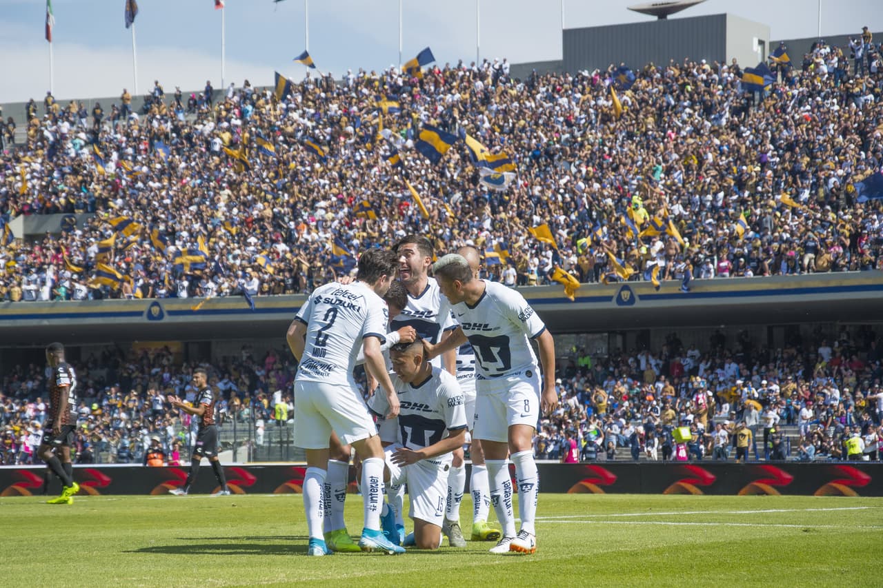 La UNAM se queda con la victoria ante Pachuca. Gracias a los goles de Sebastián Saucedo y Marco García en su debut con los Pumas, suman sus tres primeros puntos en la Liga MX.