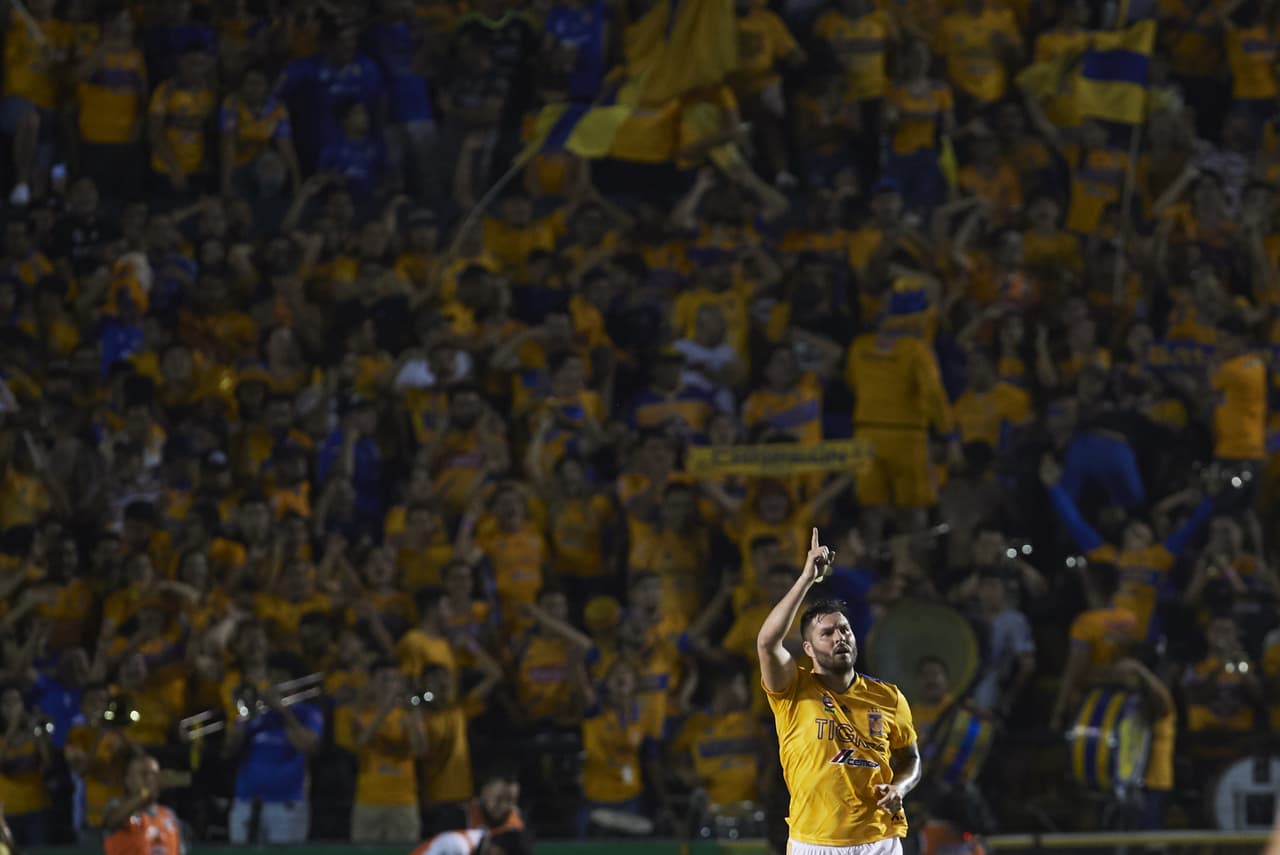 André-Pierre Gignac empató a Tomás Boy como máximo goleador de Tigres