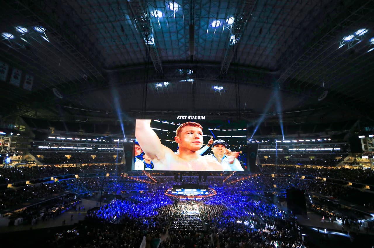 AT&T Stadium, el recinto que albergaría la pelea Canelo-Saunders