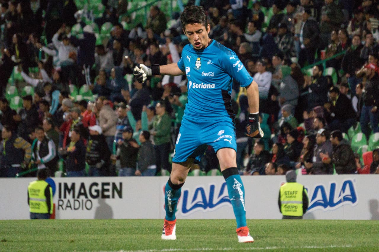 <b>Arquero:</b> Carlos Acevedo (Santos, 10)