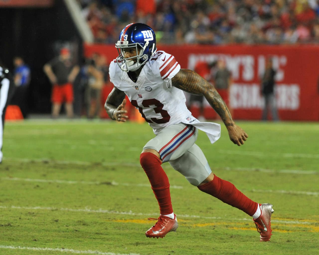 Odell Beckham Jr., quiere hacer recepciones a una mano pero con la izquierda