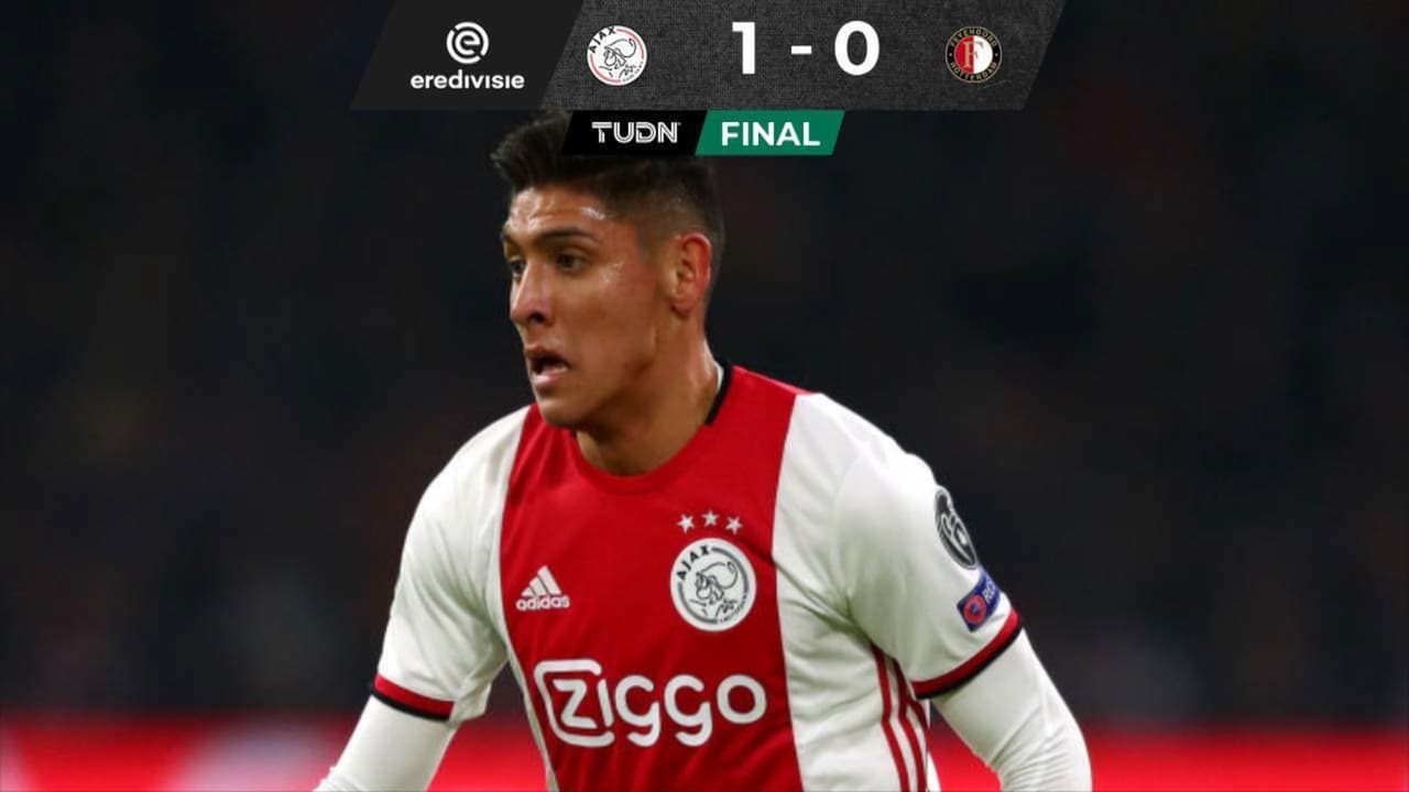 El Ajax de Edson vence al Feyenoord y es líder