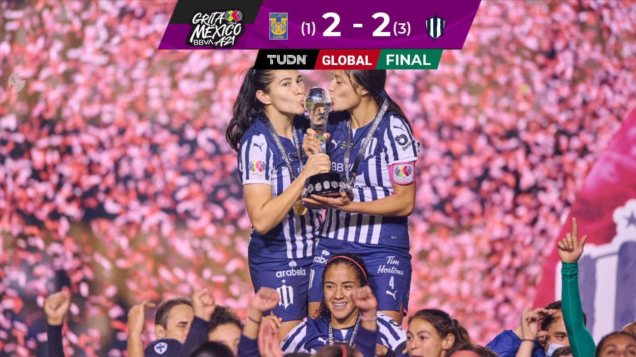 ¡Rayadas logra la hazaña y son campeonas de la Liga BBVA MX Femenil!