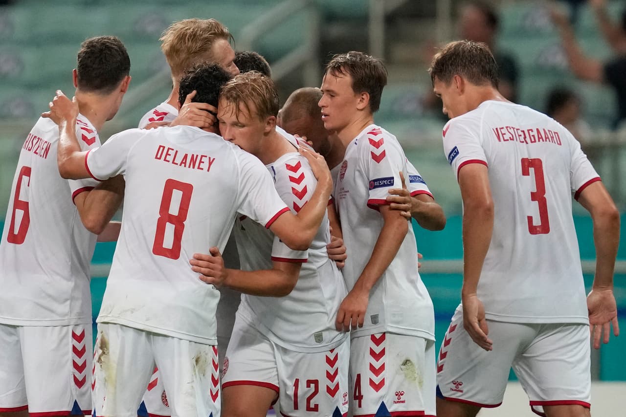 Thomas Delane ponía al frente a Dinamarca apenas iniciando los cinco minutos del partido.
<br>