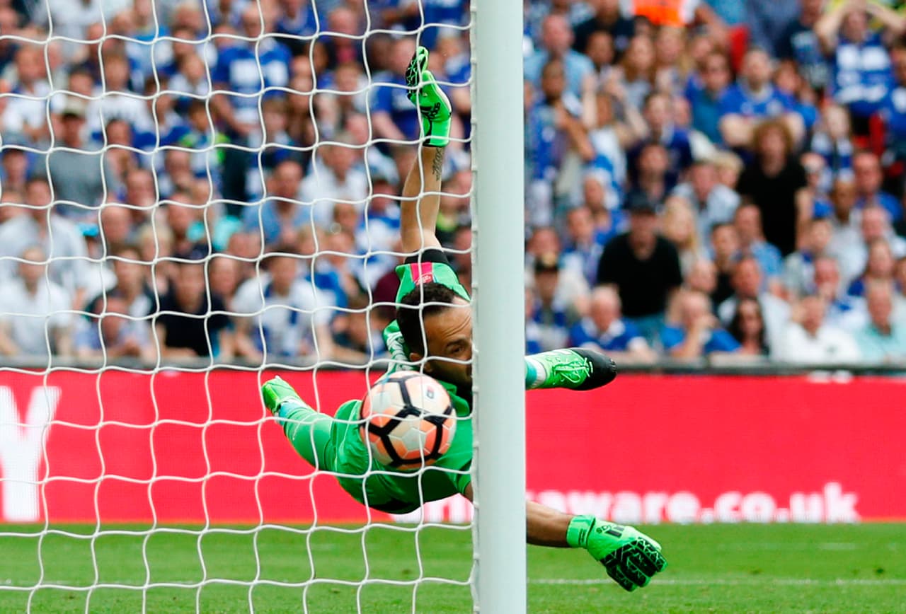 El brasileño nacionalizado español Diego Costa puso el empate al minuto 31 del segundo tiempo ante la imposibilidad de Ospina.