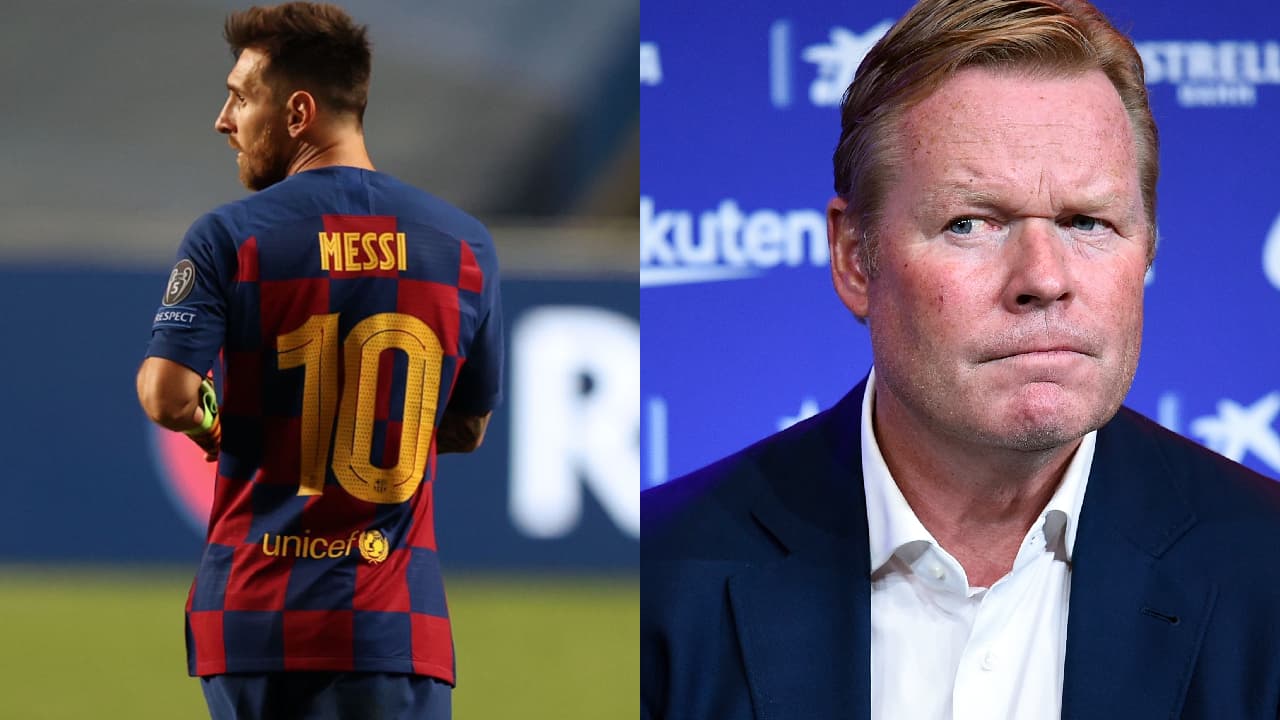 ¡Con un pie fuera del Barça! Messi ya habló con Koeman