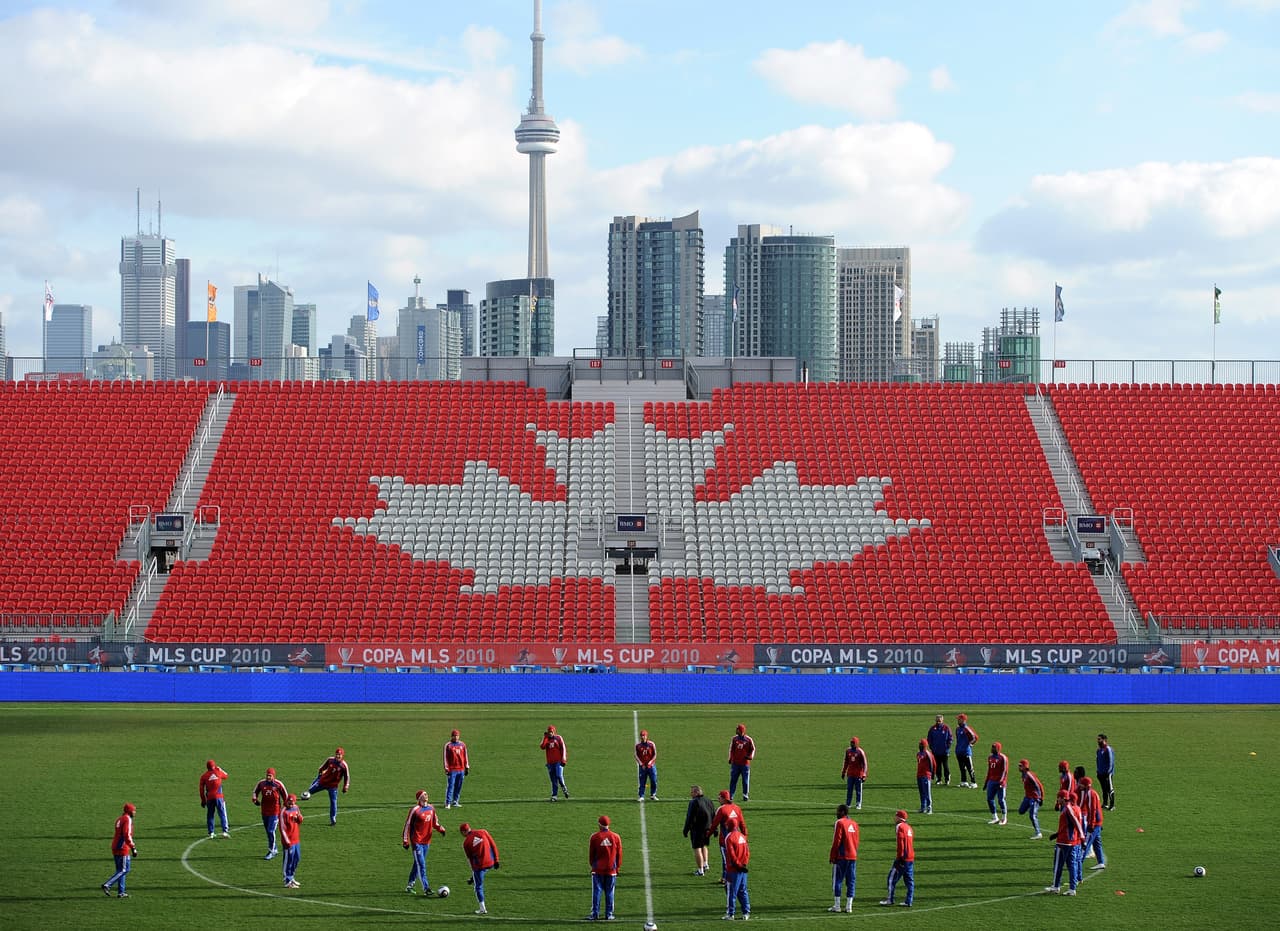 BMO FIELD- Ubicado en Toronto, Canadá, este estadio verá los enfrentamientos entre Jamaica-El Salvador, Canadá-Costa Rica.