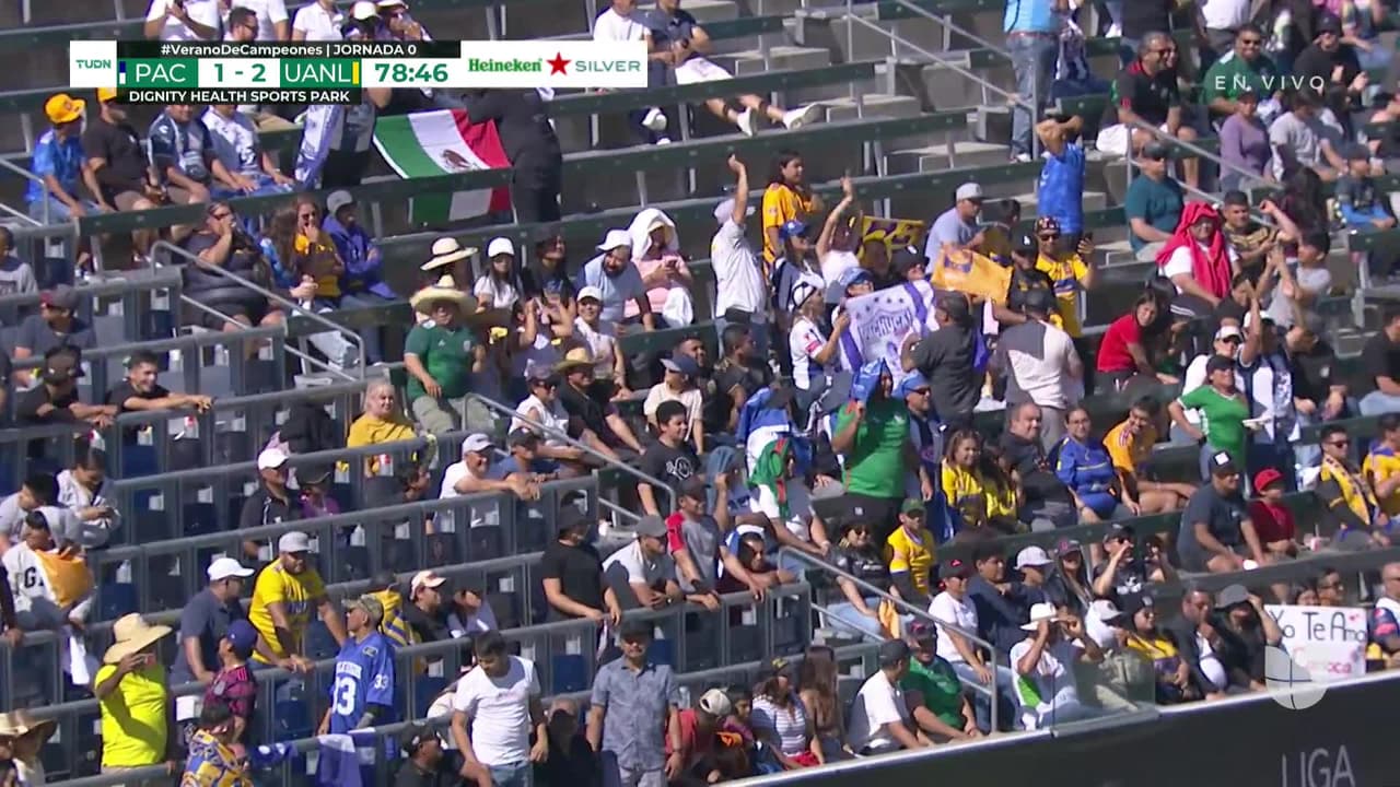 ¡GOL!  anota para Pachuca. Israel Luna