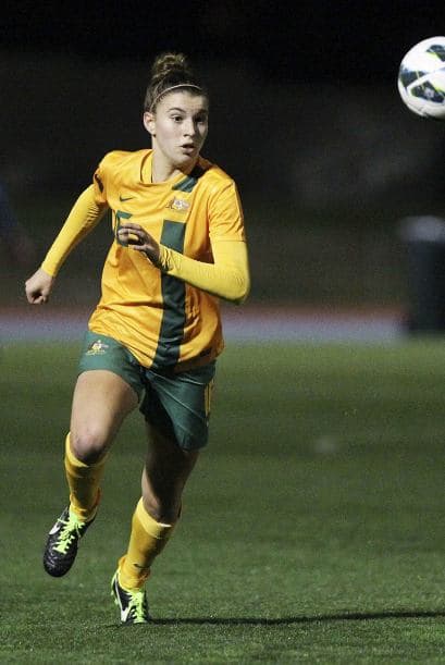 STEPH CATLEY (AUS) | Jugadora de las Portland Thorns, Catley ha sido elegida como la Jugadora del Año en Australia en 2012, y con apenas 21 años de edad es una de las futbolistas más jóvenes del plantel australiano.