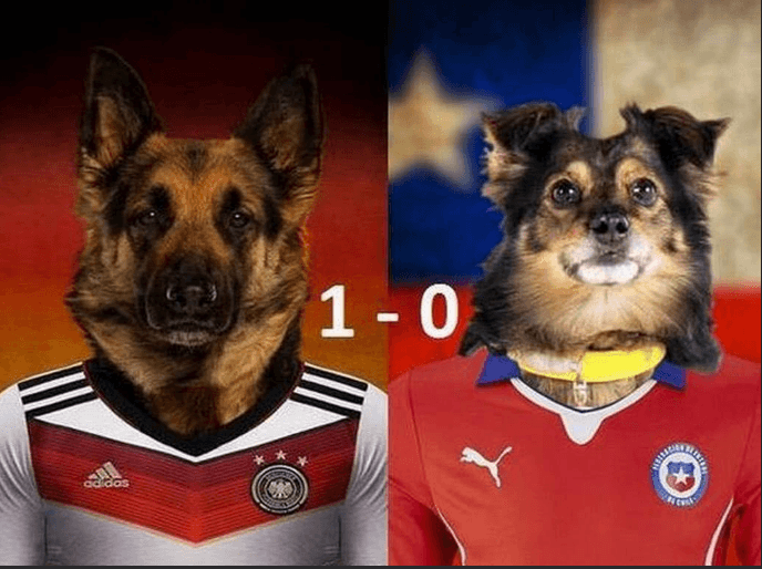 Las redes sociales se ríen de la derrota de Chile ante Alemania.