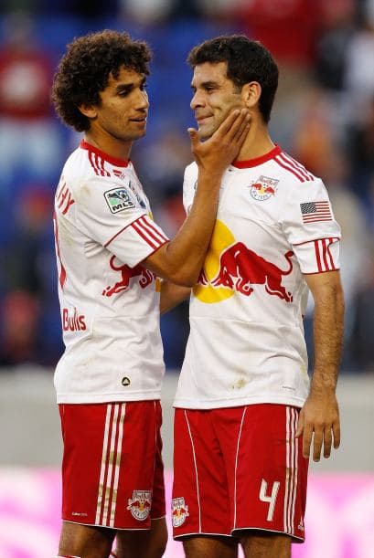 Rafael Márquez no estaba muy contento con el resultado del encuentro.