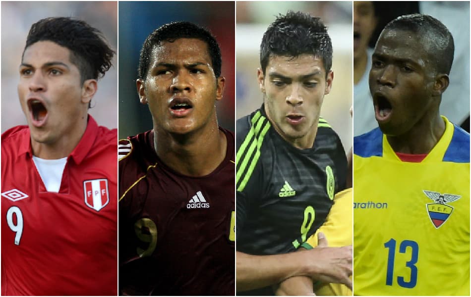 Dado que en la lista de los primeros cien aparecen dieciocho jugadores latinoamericanos que disputarán la Copa, estos son los más caros de los otros siete países participantes.