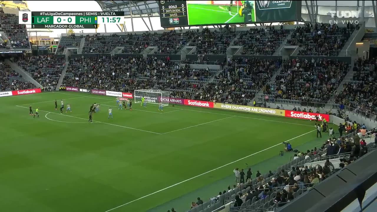 ¡GOL!  anota para LAFC. Timothy Tillman