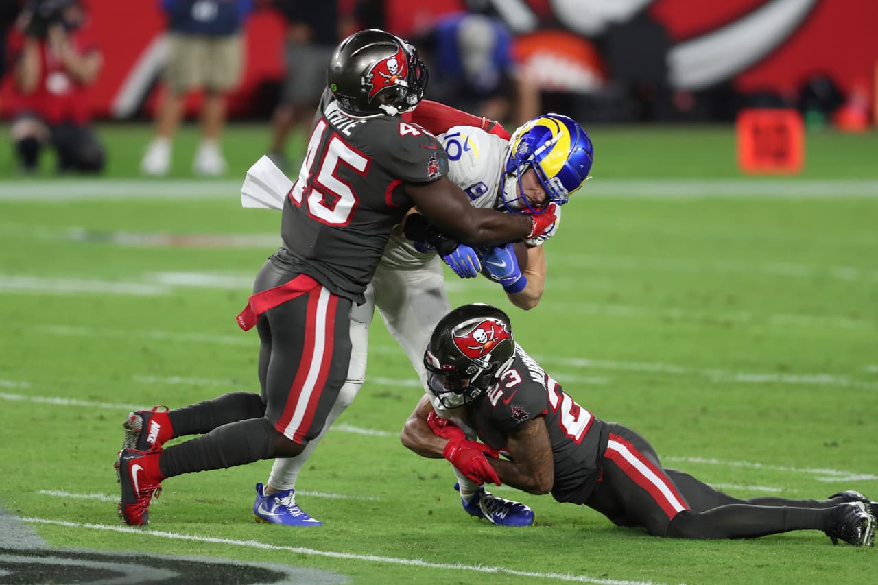 Jared Goff consigue el ansiado triunfo sobre Tom Brady y con un marcador de 27-24, los Bucs pierden en su propia casa.