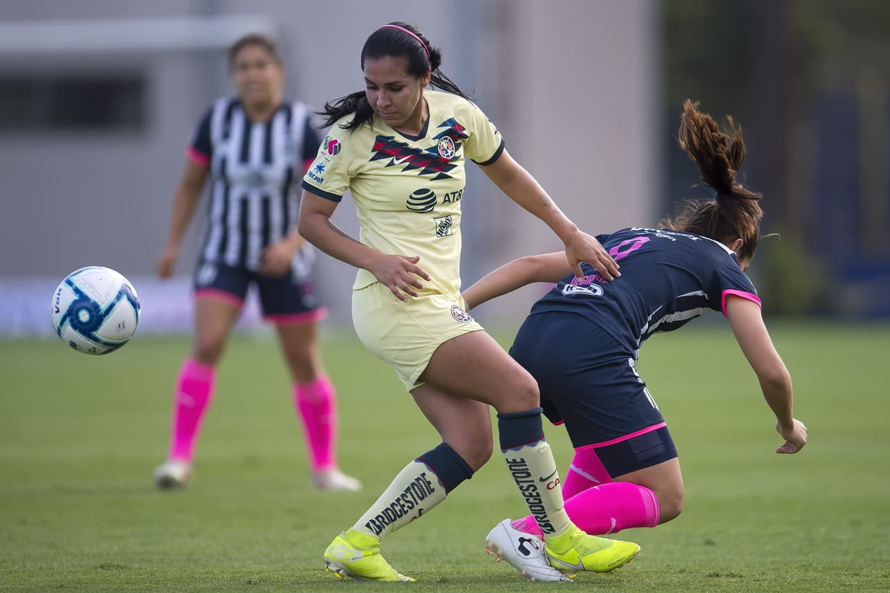 Con goles de Aylin Avilez y Marcela Valera, Monterrey rescata el empate luego de ir abajo en el marcor 2-0.