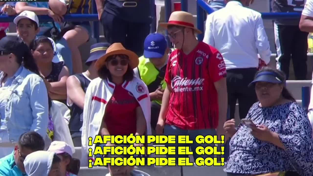 ¡No pueden más! La afición está impaciente por el gol