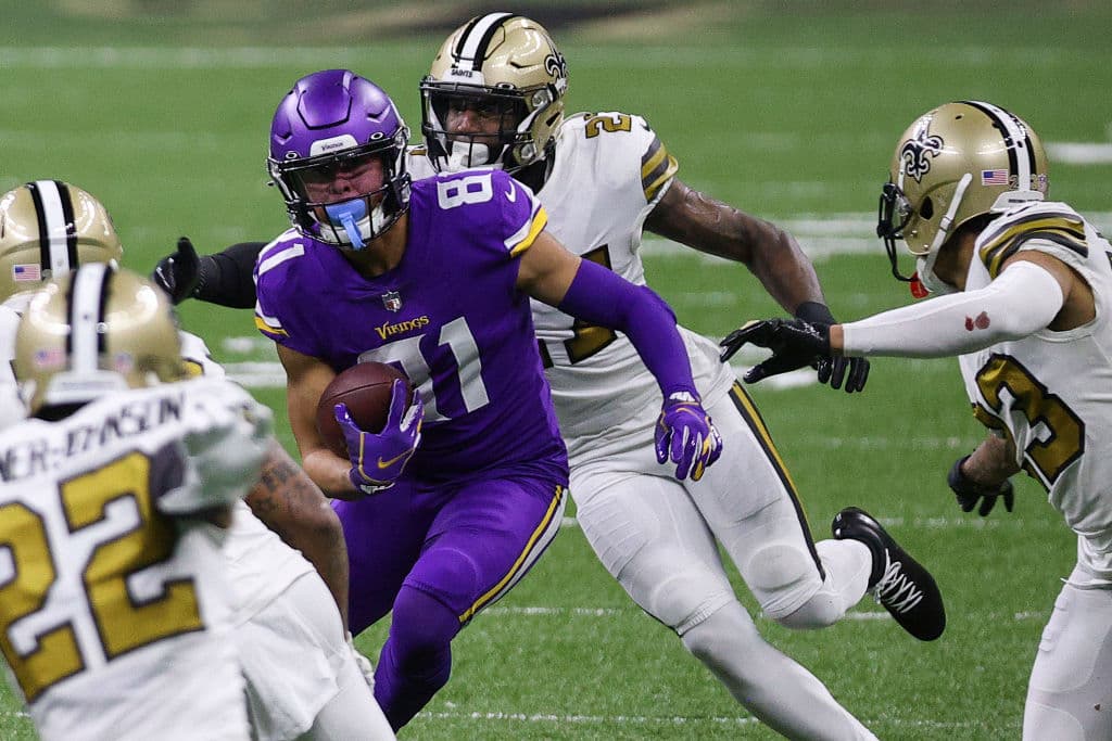 Los Saints vencieron a los Vikings en el juego de Navidad | Alvin Kamara y Drew Brees tuvieron una noche inspirada y dejaron el marcador 52-33 en el Mercedes-Benz Superdome.
