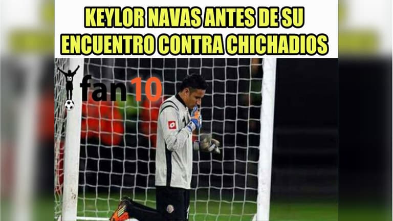 Keylor Navas, Memo Ochoa, Chicharito y el empate de último minuto son los protagonistas de los memes del empate entre Costa Rica y México