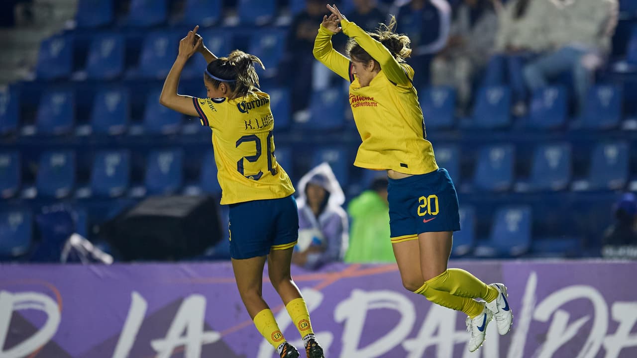 ¡Siiuuu! A lo CR7: América Femenil humilla con 7 goles en debut en Concacaf