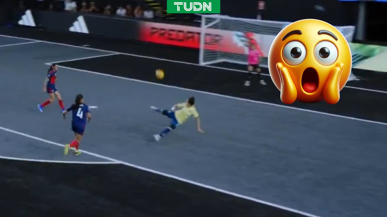 Apenas llegó y América ya marcó el mejor gol en la historia de la Queens