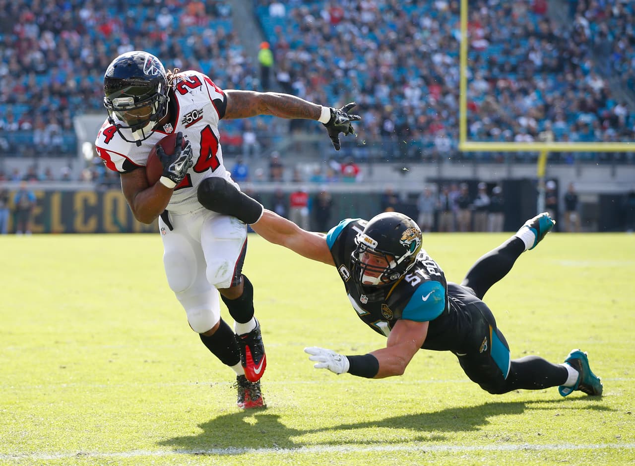 RB Devonta Freeman - Atlanta Falcons. Debut como seleccionado al Pro Bowl.