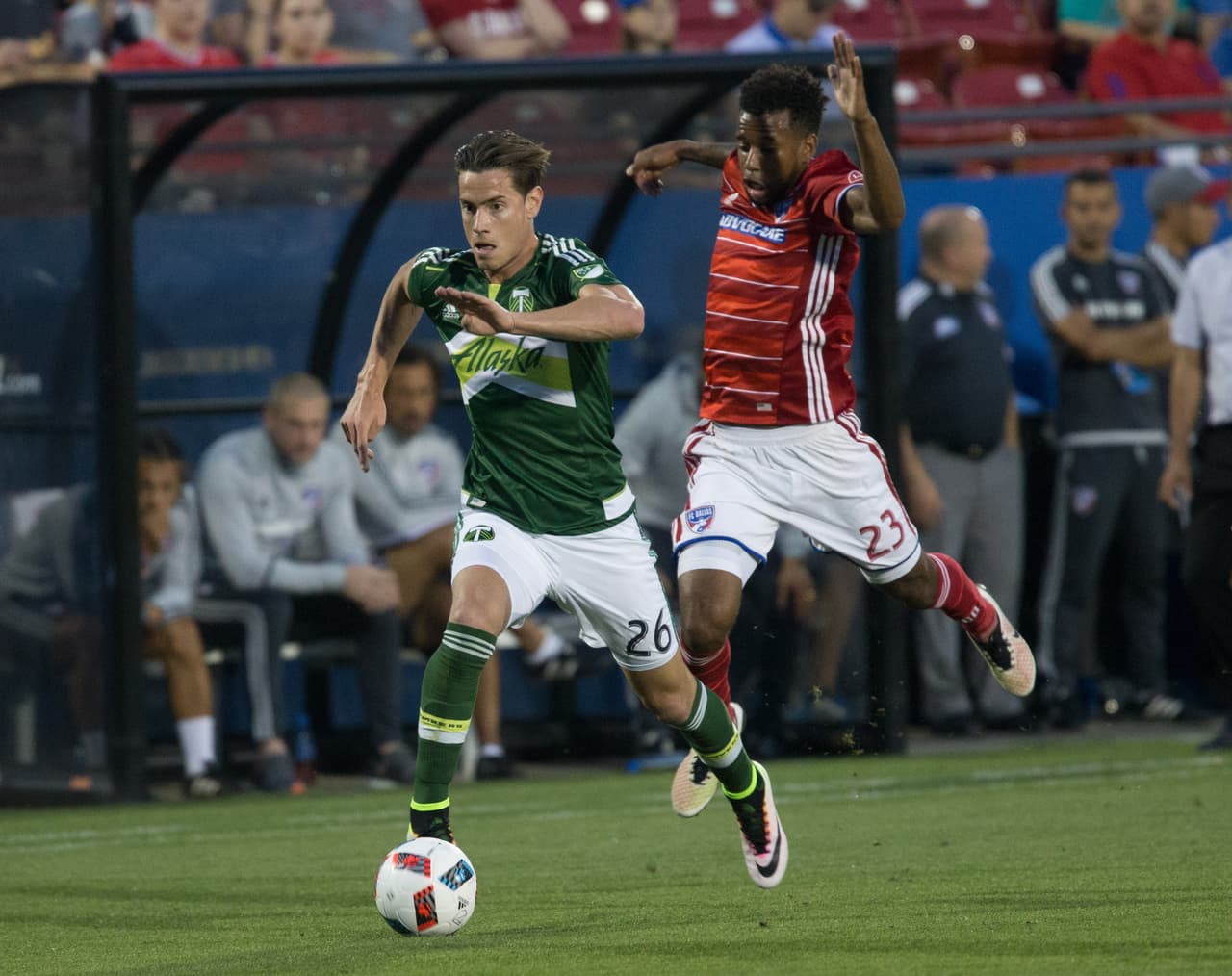 Lucas Melano, delantero de Portland Timbers.