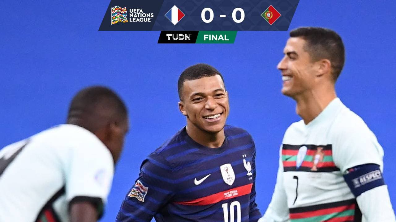 Francia y Portugal no se hicieron daño en la Nations League