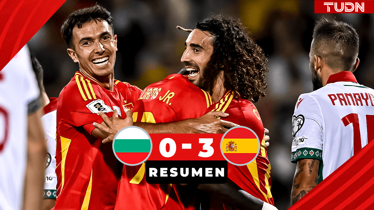 Resumen | España no tiene piedad y le pasa por encima a Bulgaria