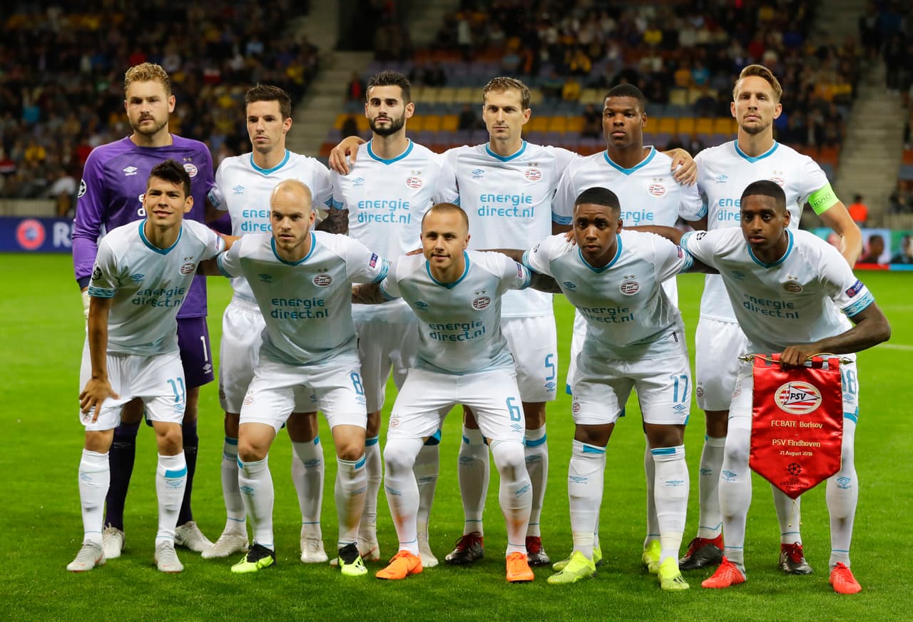 Para este reto, el mexicano Hirving Lozano (primero de izquierda a derecha en la fila de abajo) era uno de los llamados a ser protagonista.