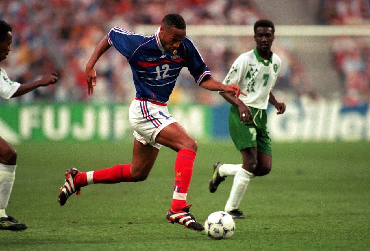 Thierry Henry era apenas un joven en 1998, cuando Francia se coronó campeón del mundo y él daba sus primeros pasos de grandeza.