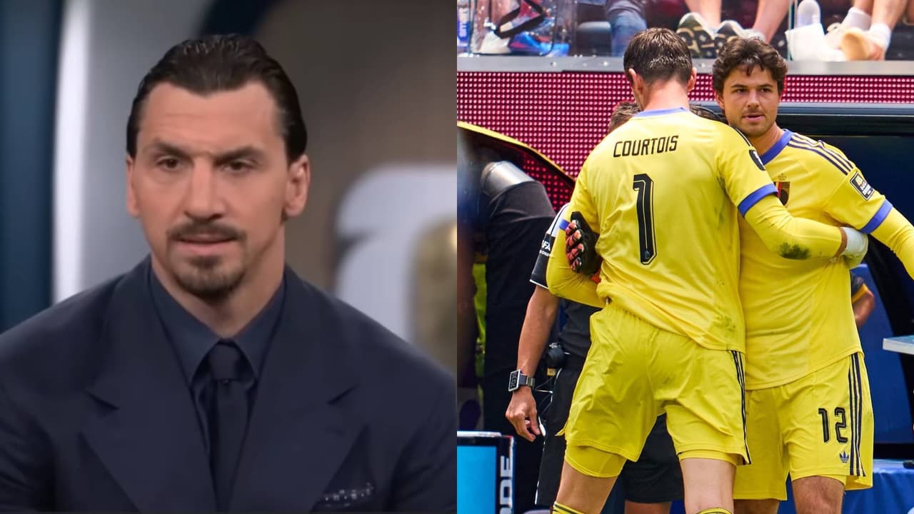Zlatan Ibrahimovic culpó a Rudi García de la eliminación de Bélgica contra España