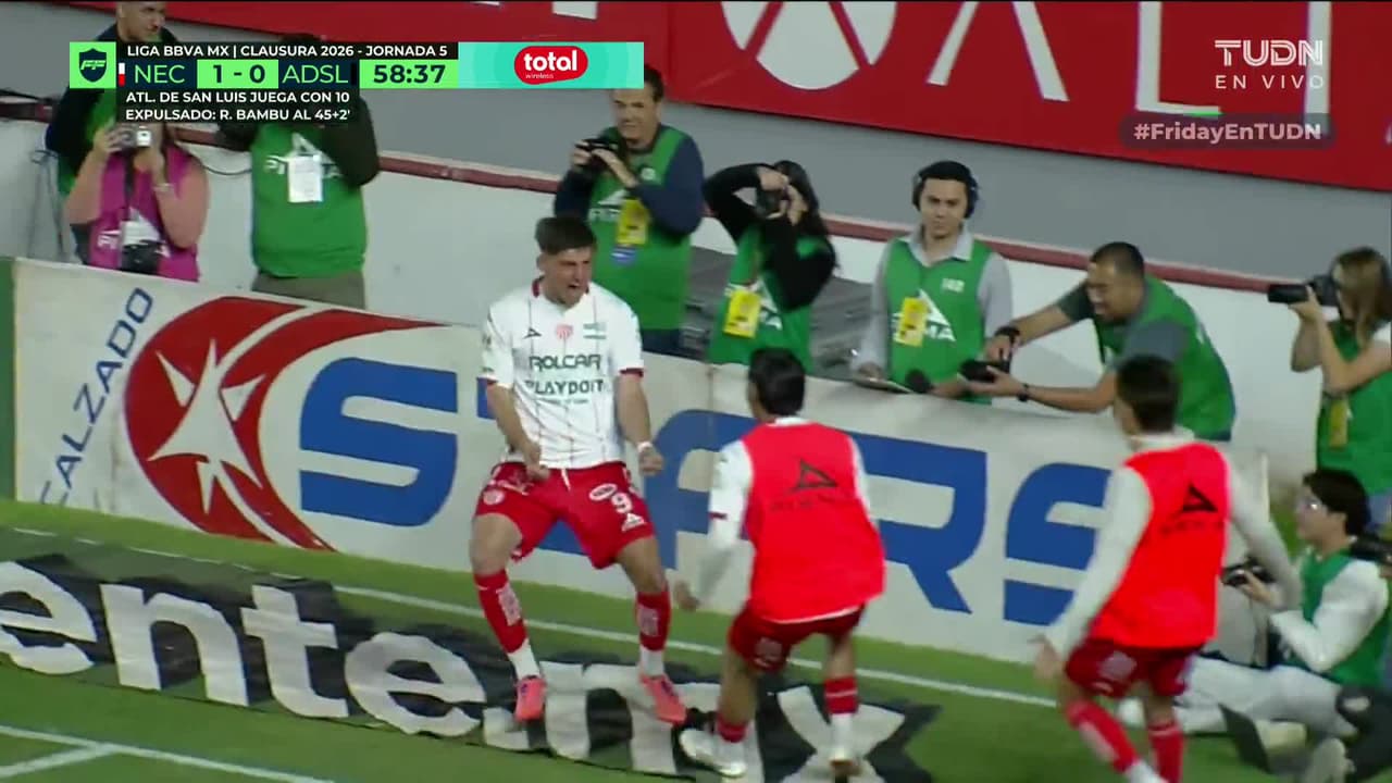 ¡Gol de los Rayos! Badaloni se eleva y castiga a la defensa de San Luis