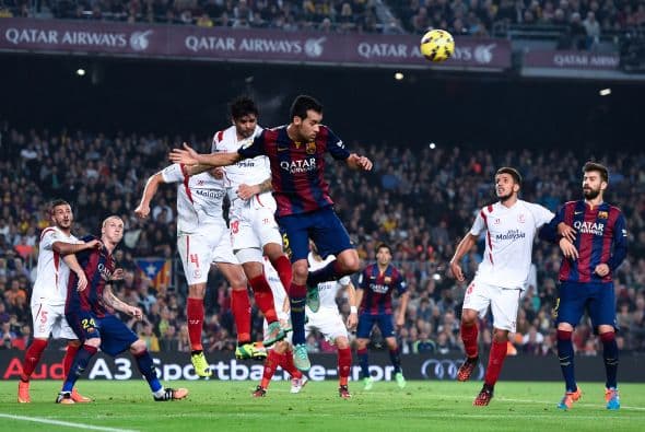 Será el 11 de abril cuando Barcelona enfrente su primer duelo de cuidado en la lucha parejera final por el título cuando visite al Sevilla en el Sánchez-Pizjuán en la fecha 31, luego de que el equipo andaluz se ha mantenido entre los primeros cinco sitios del campeonato.