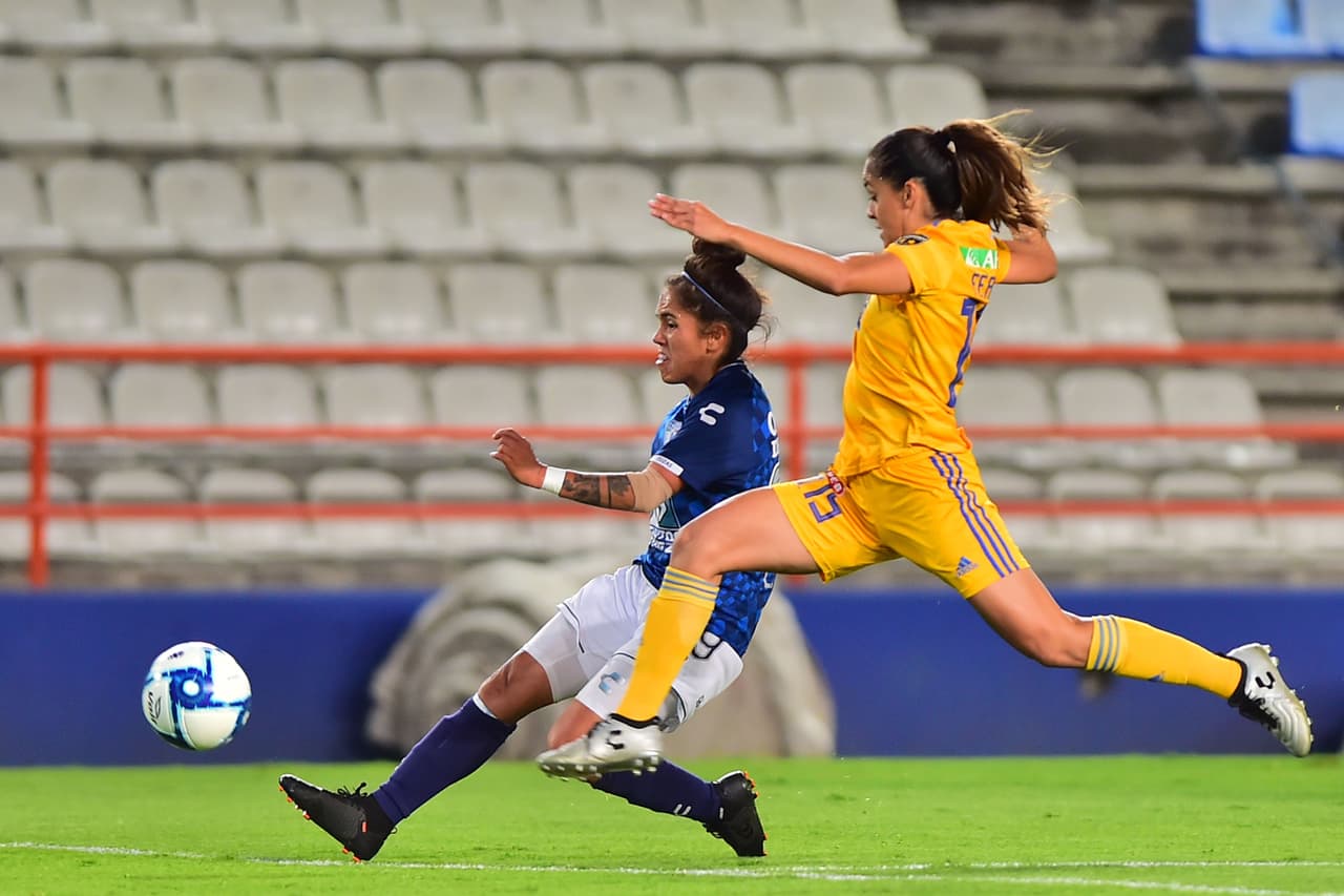 Las Tuzas vencen 3-1 a Tigres con goles de Mónica Ocampo y Lizbeth González (2); María Fernanda Elizondo marcó por Tigres.