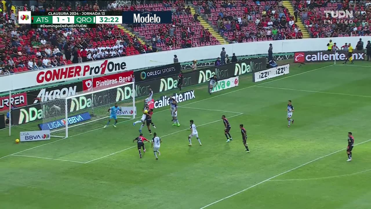 ¡GOOOL! Luis Reyes anota para Atlas.