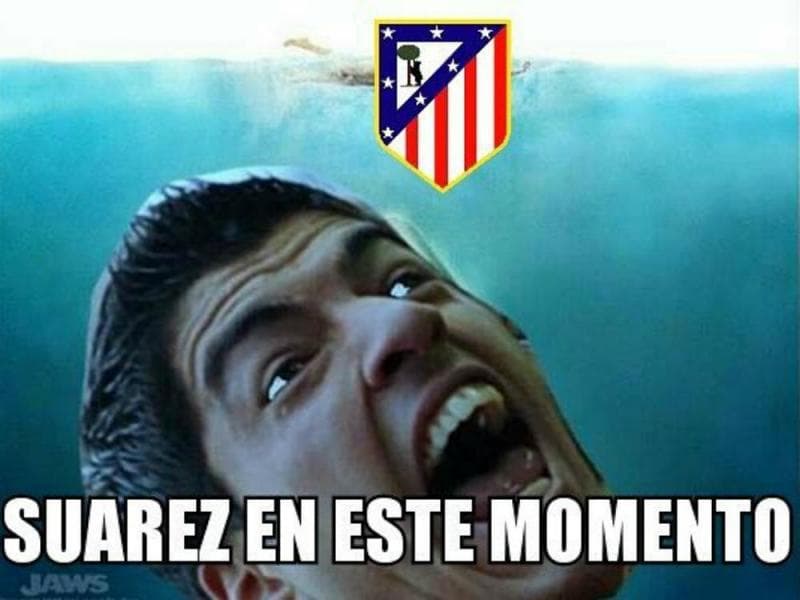 Los memes del Barça-Atlético en Champions