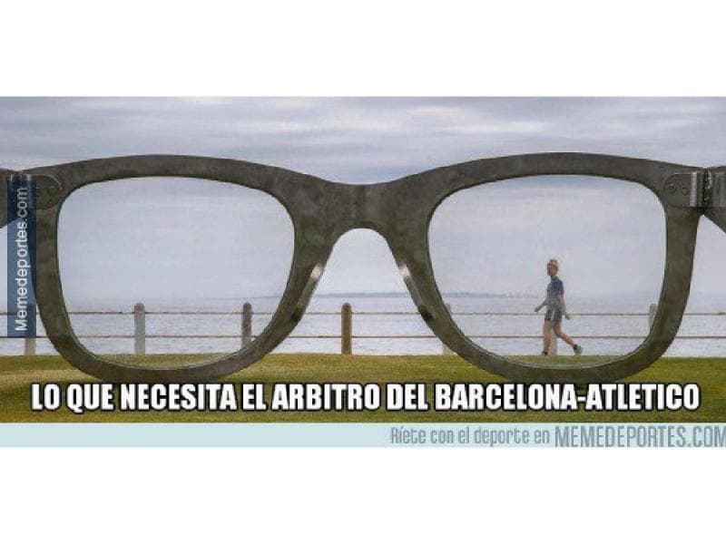 Los fanáticos hicieron bromas tras la polémica victoria del Barça sobre el Atlético luego de que Fernando Torres anotara el gol rojiblanco para luego ser expulsado y dejara a su equipo con un hombre menos para que Luis Suárez se vistiera de héroe marcando dos goles en el Camp Nou.