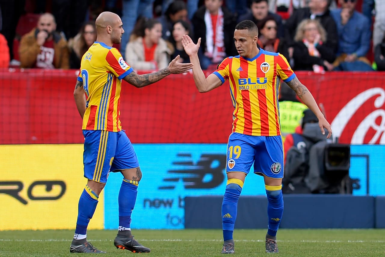 Fue allí cuando Rodrigo Moreno aprovehcó un pase de Kondogbia para poner el 0-1 de la visita al minuto 25 del primer tiempo.