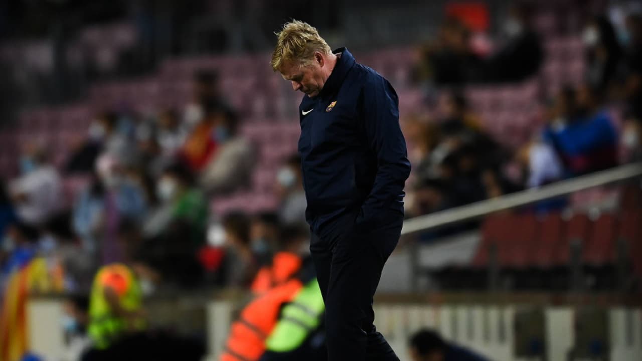 Koeman explota en conferencia e ironiza con el 'Tiki-Taka' de Pep