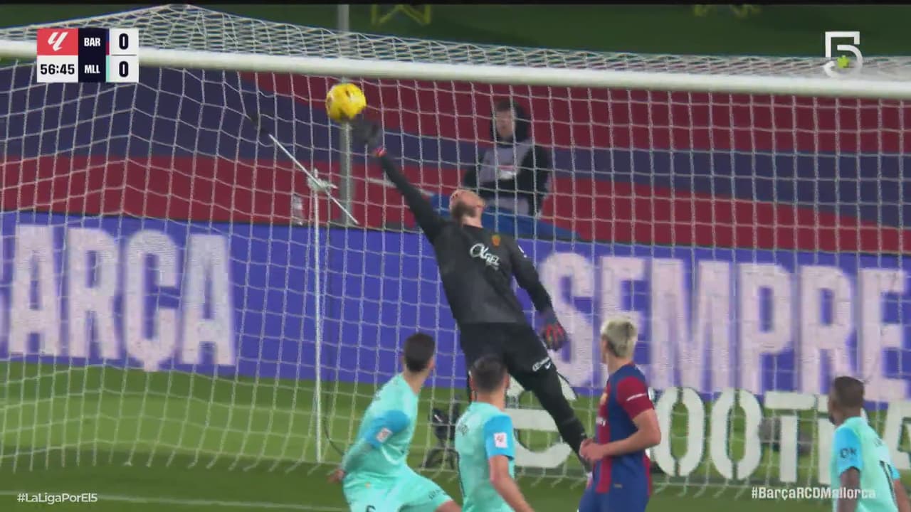 Bombazo de Yamal y entre Rajkovic y el travesaño se salva Mallorca